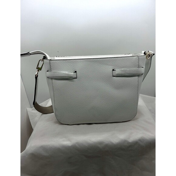 DKNY White Brown Shoulder Strap Purse Brand New BR1-2265 - Picture 2 of 8